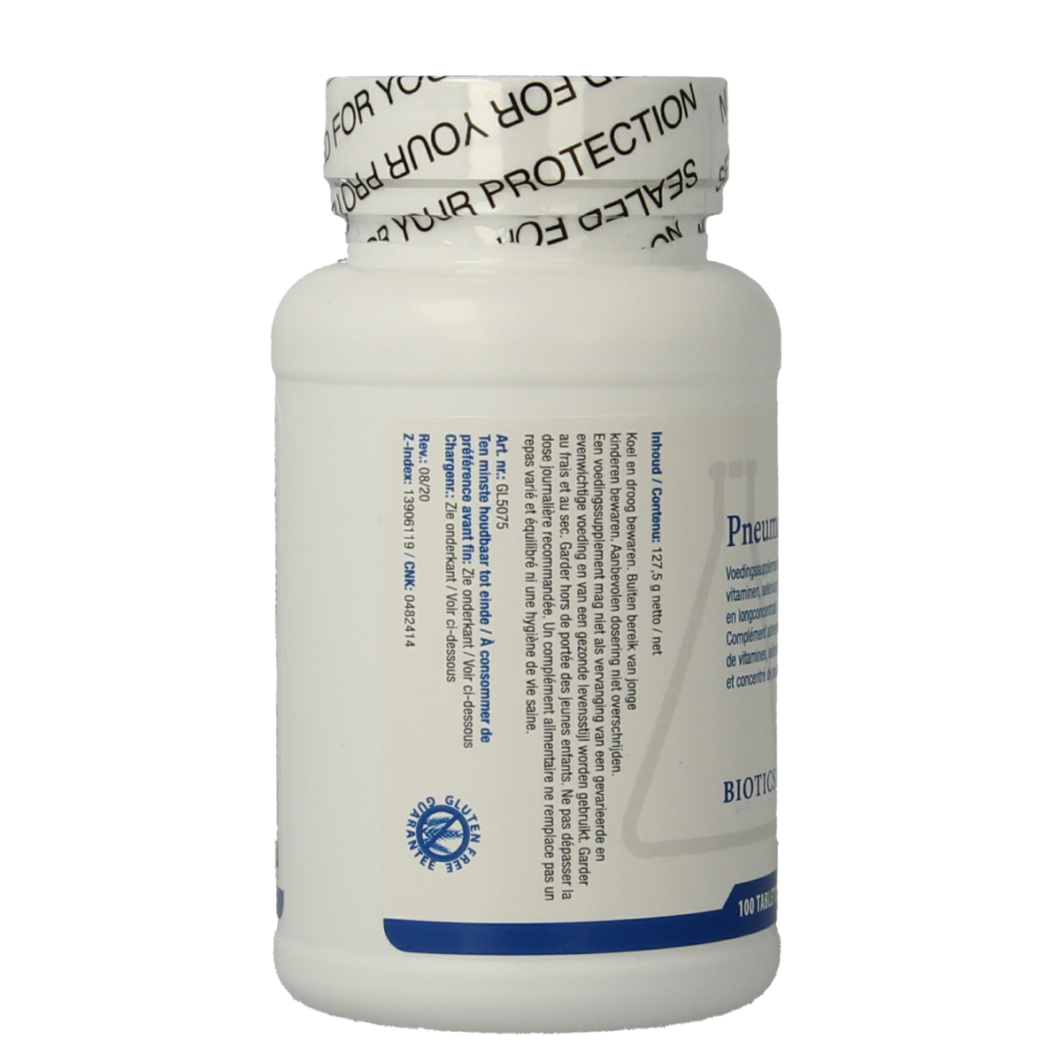 Biotics Pneuma-Zyme 100 tabletten
