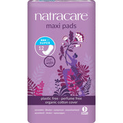 Natracare Maxi Pads Super Maandverband 12 st