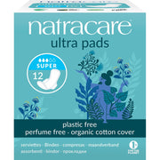 Natracare Ultra Pads Super Maandverband 12 st