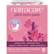 Natracare Ultra Extra Pads Long Maandverband 8 st