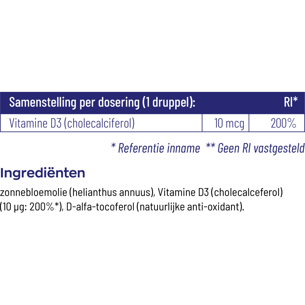 Vitakruid Baby D 10 ml