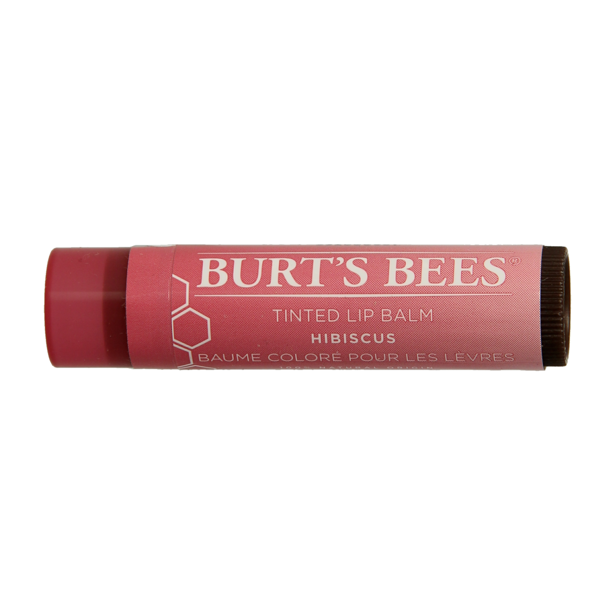 Burts Bees Getinte lippenbalsem Hibiscus 4,3 gram