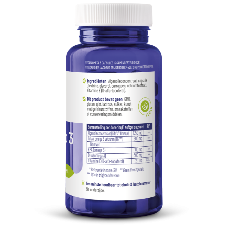 Vitakruid Vegan Omega-3 1000 TG