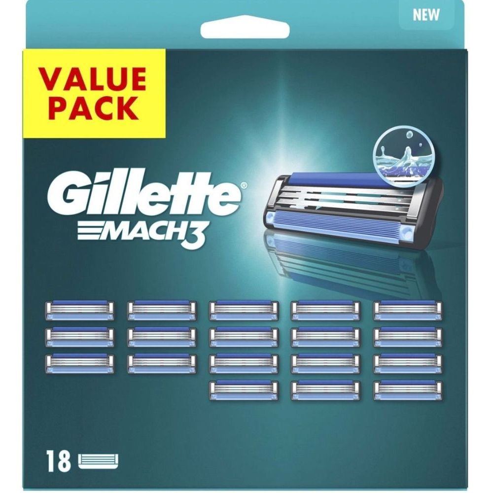 Gillette MACH3 Scheermesjes 18 st