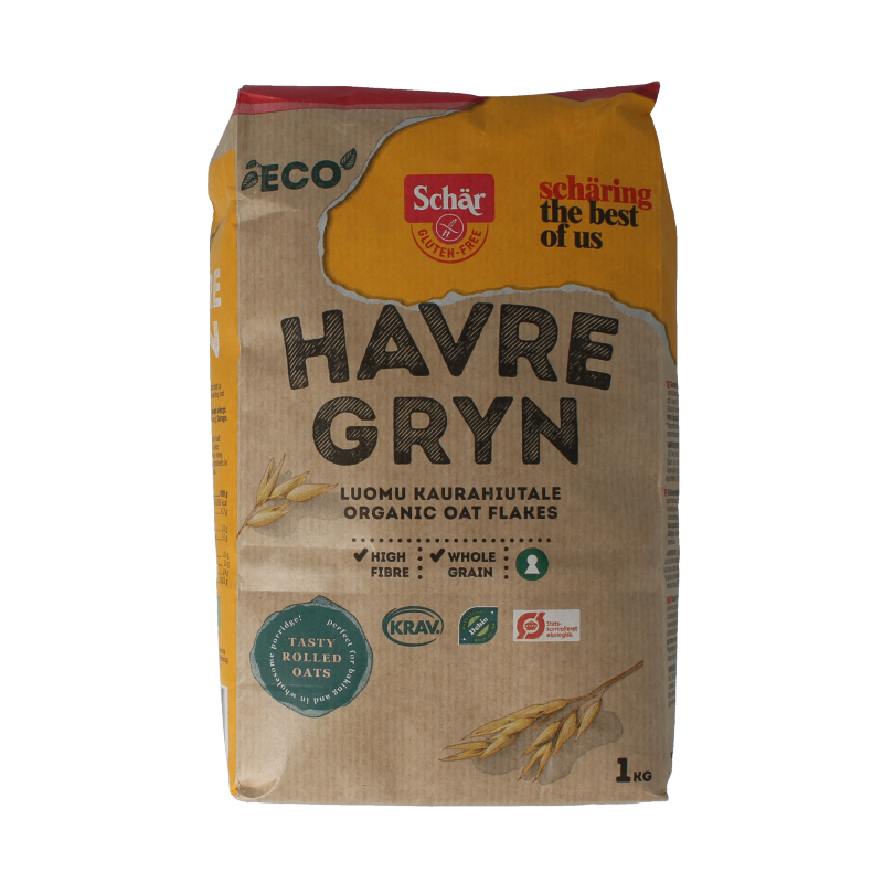 Schar Havermout glutenvrij bio 1 kg