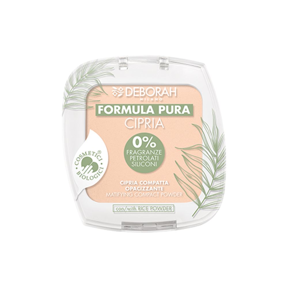 Deborah Milano Formula Pura Face Powder Bio 2 Beige 10 gr