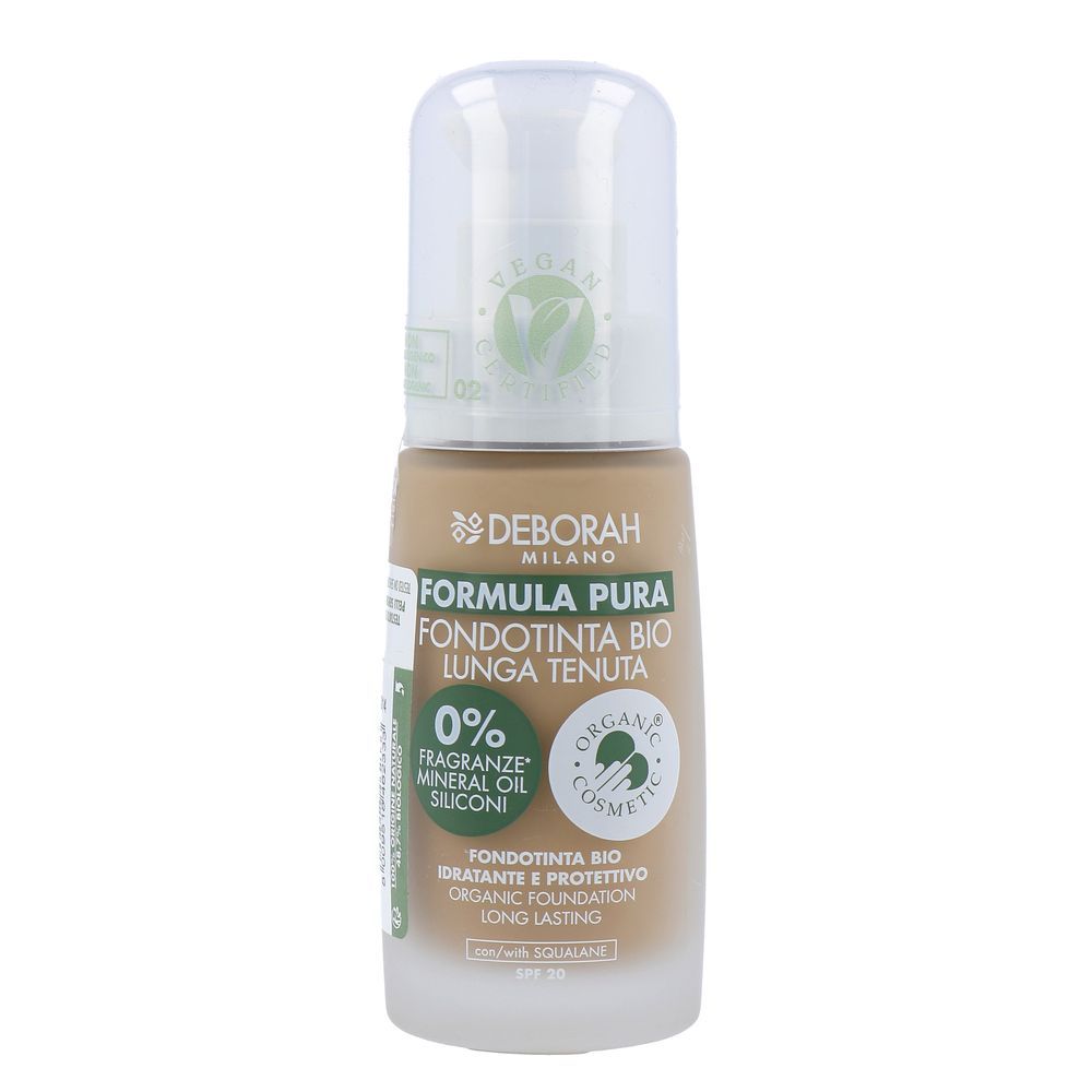 Deborah Milano Formula Pura Foundation 02 Beige 30 ml