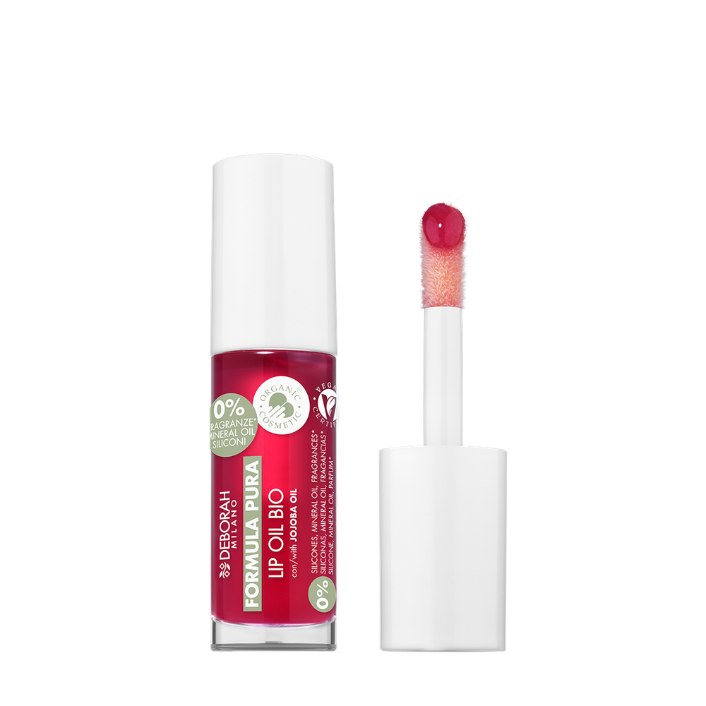 Deborah Milano Formula Pura Lip Oil Bio 03 Cherry Red 5.5 ml