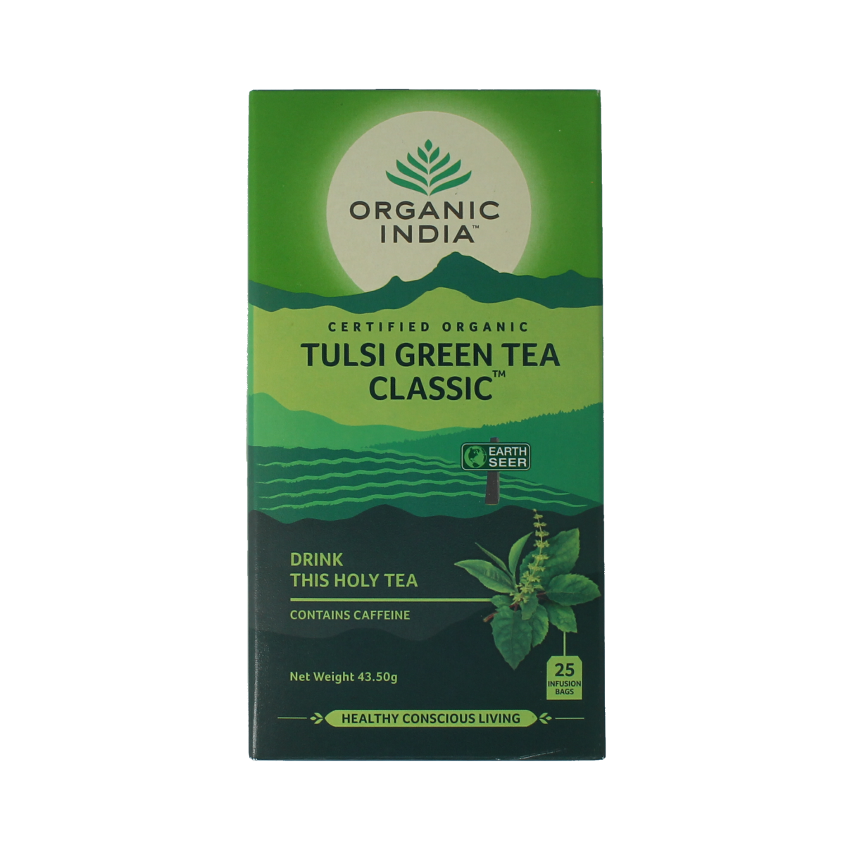 Organic India Tulsi green thee 25 zakjes