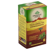 Organic India Tulsi green ashwagandha thee 25 zakjes