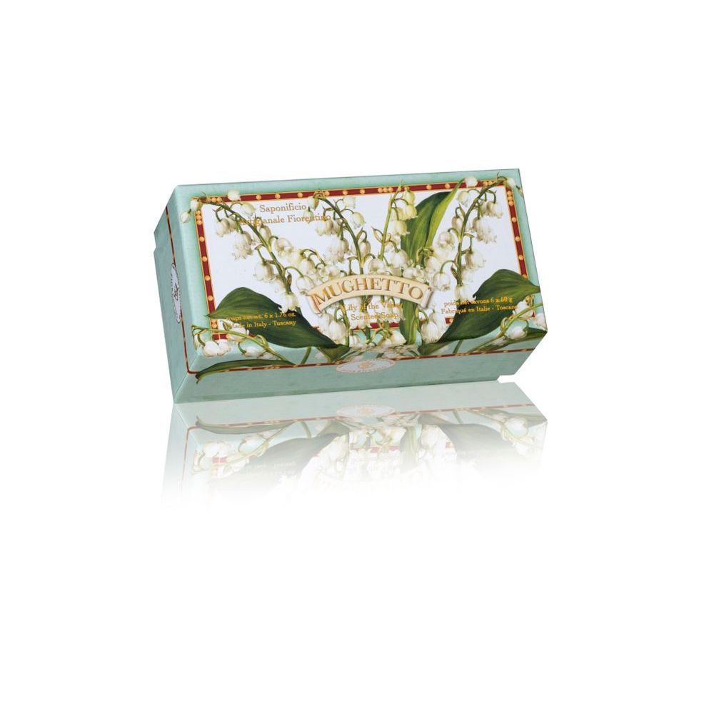 Saponificio Artigianale Fiorentino Lily of the Valley Scented Soap 6 st
