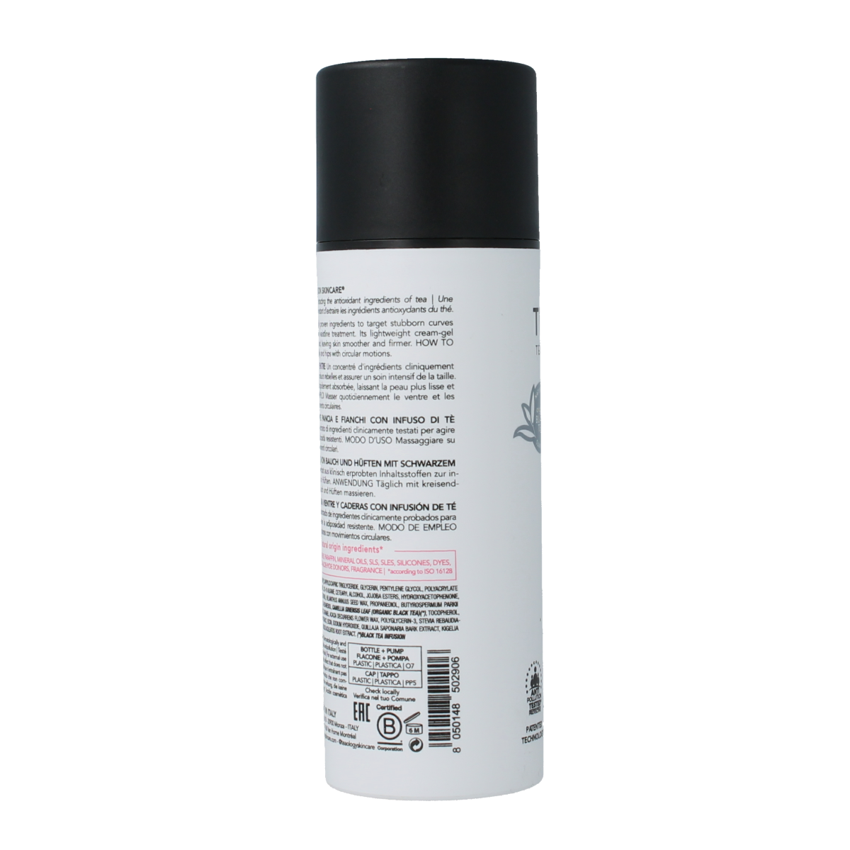 Teaology Black tea flat belly cream 150 ml