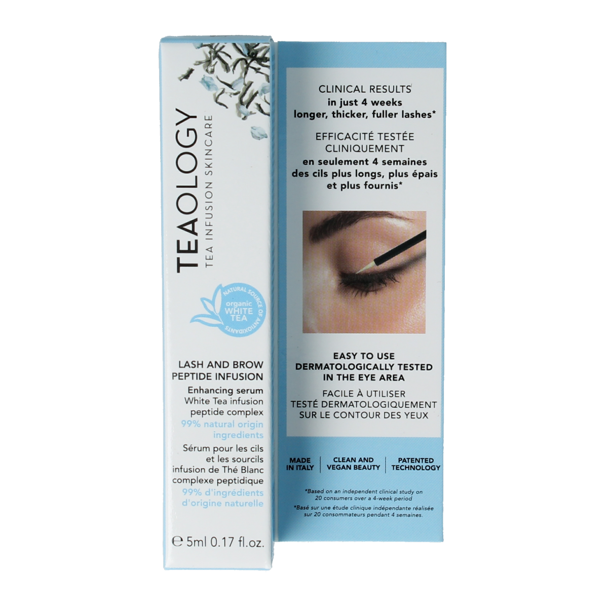 Teaology Lash and brow peptide infusion 5 ml