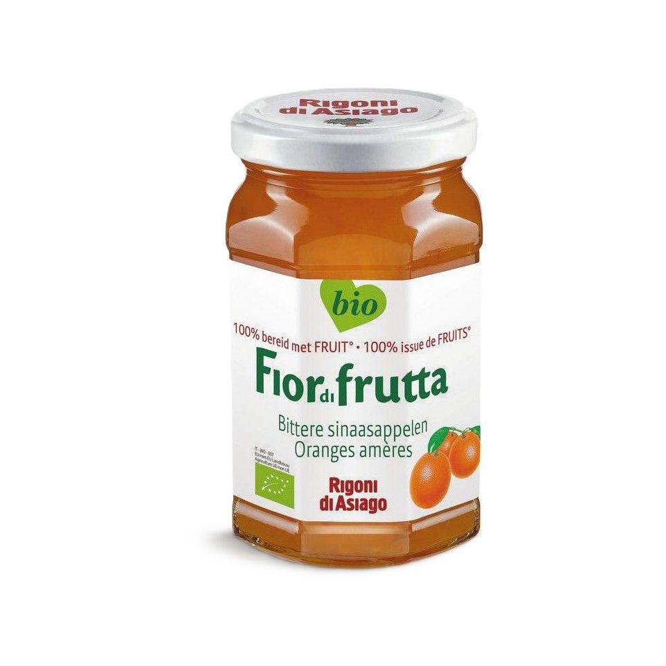 Fior di Frutta Bittere Sinaasappeljam 650 gram - Rigoni di Asiago