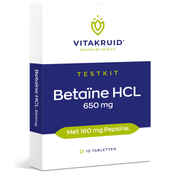 Vitakruid Betaine HCL 650 mg & pepsine 160 mg