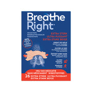 Breathe Right Neusstrips extra sterk 26 stuks