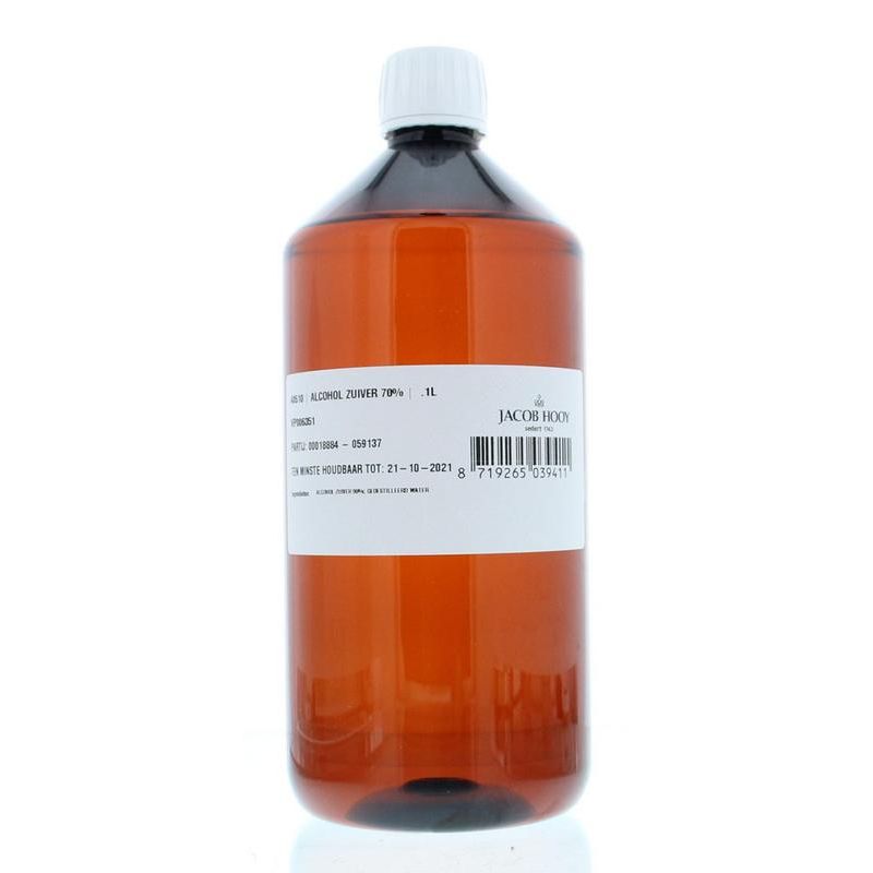 Jacob Hooy Alcohol zuiver 70% 1 liter