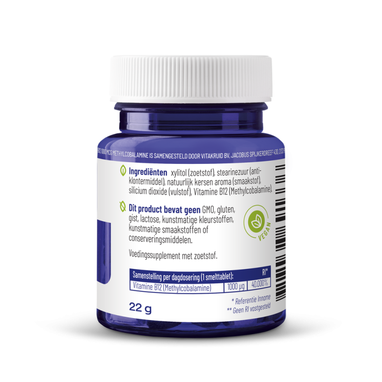 Vitakruid B12 1000 mcg Methylcobalamine