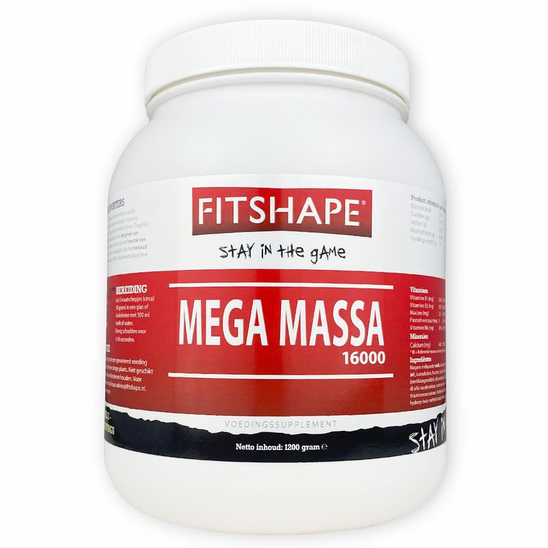 Fitshape Mega 16000 I banaan 1.2 kg