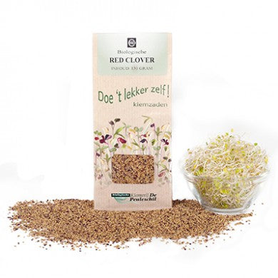 Biologische kiemerij De Peuleschil Red clover135 gram