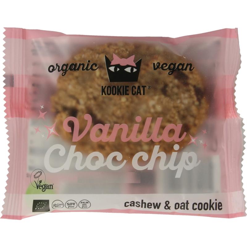 Kookie Cat Vanilla chocolate chip 50 gram
