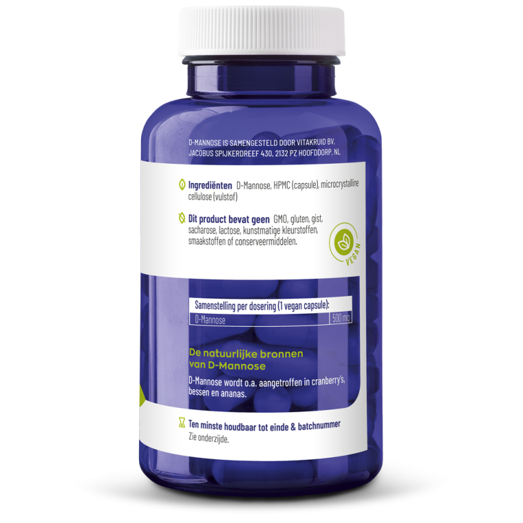 Vitakruid D-Mannose 90 capsules