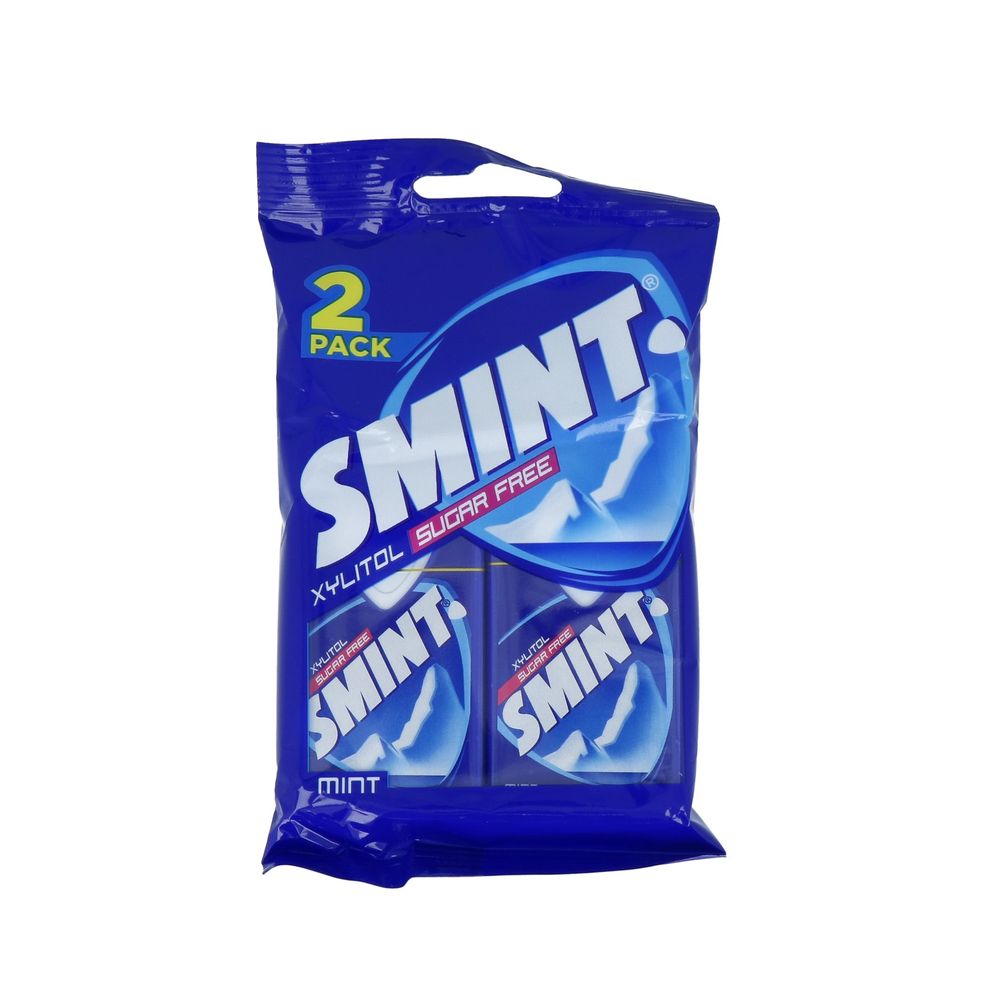 Smint Pepermunt Xylitol Suikervrij 2 stuks