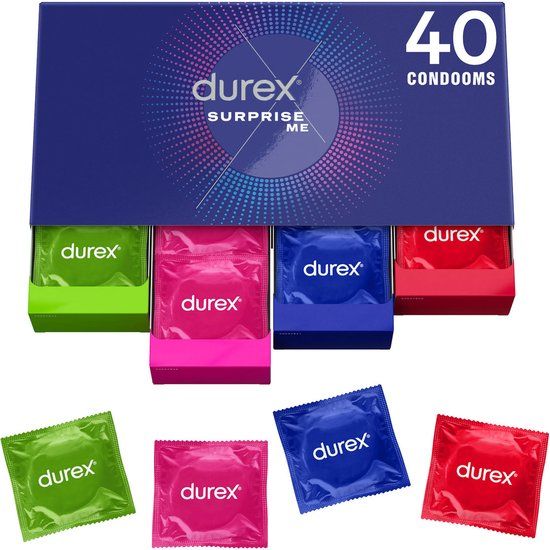 Durex Condooms Surprise Me Box 40 stuks