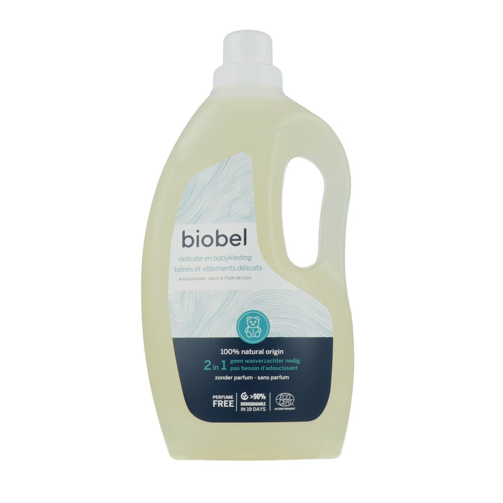Biobel Delicate & Babykleding Wasmiddel 1500 ml