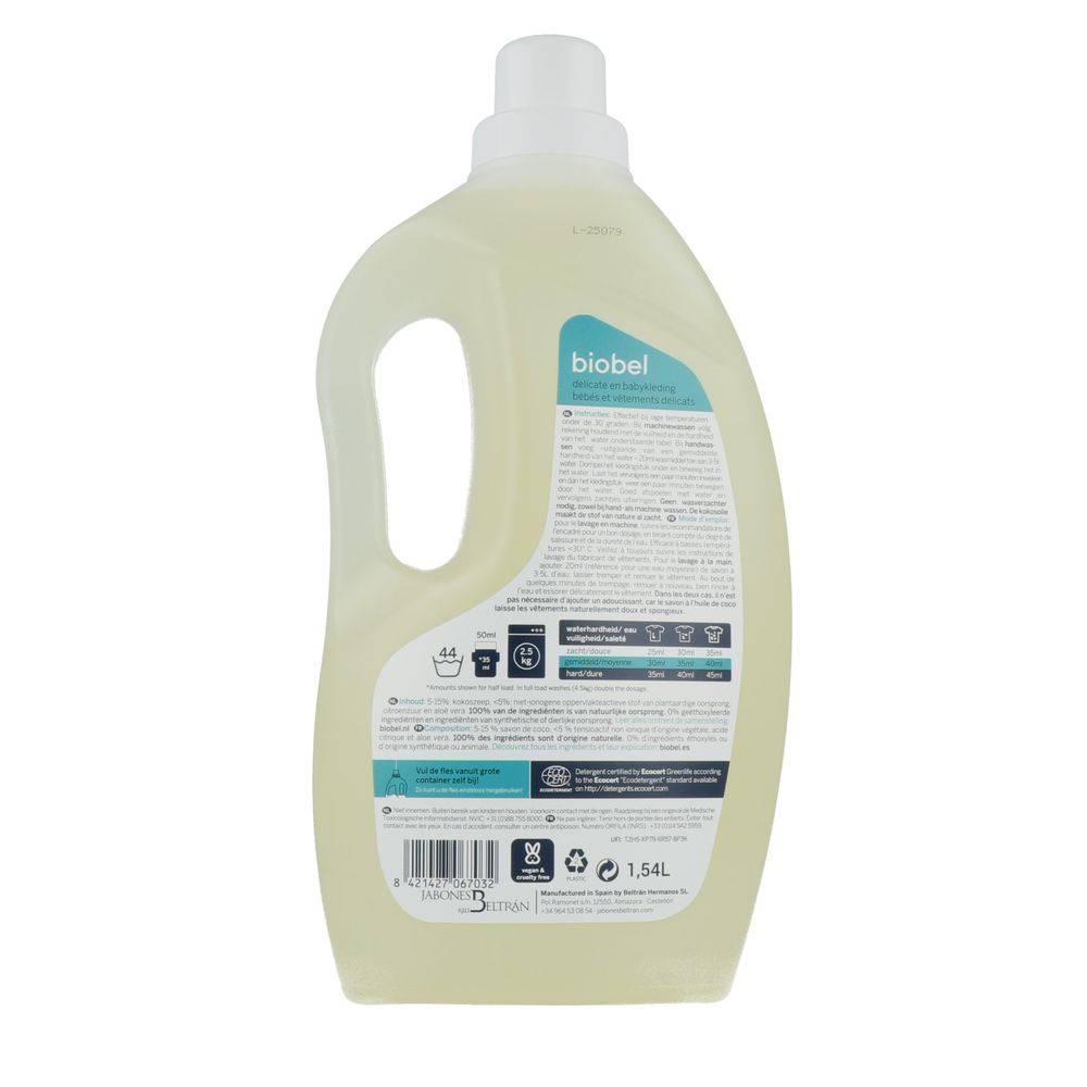 Biobel Delicate & Babykleding Wasmiddel