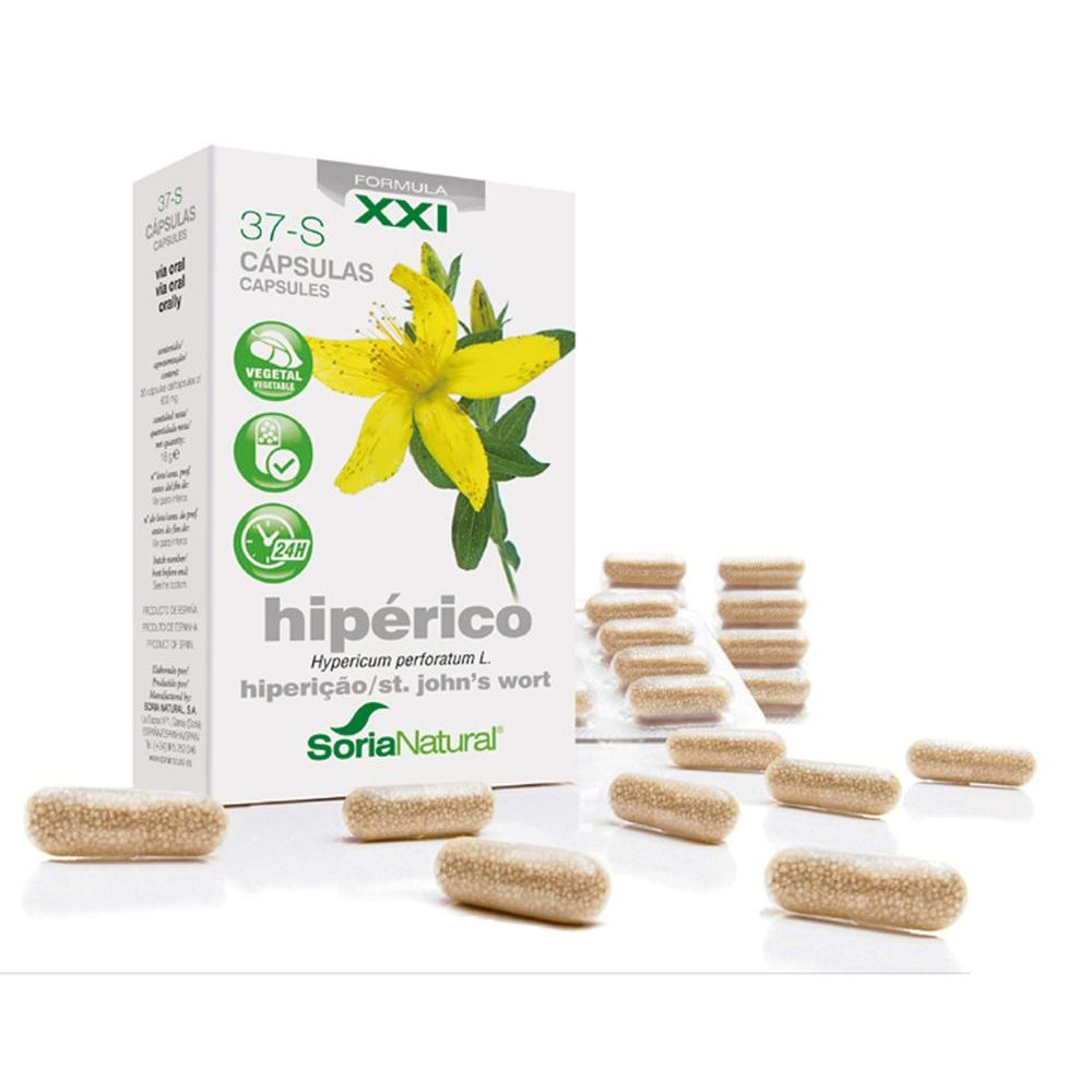 Soria Natural Hyperico Xxi Capsules 60 cp