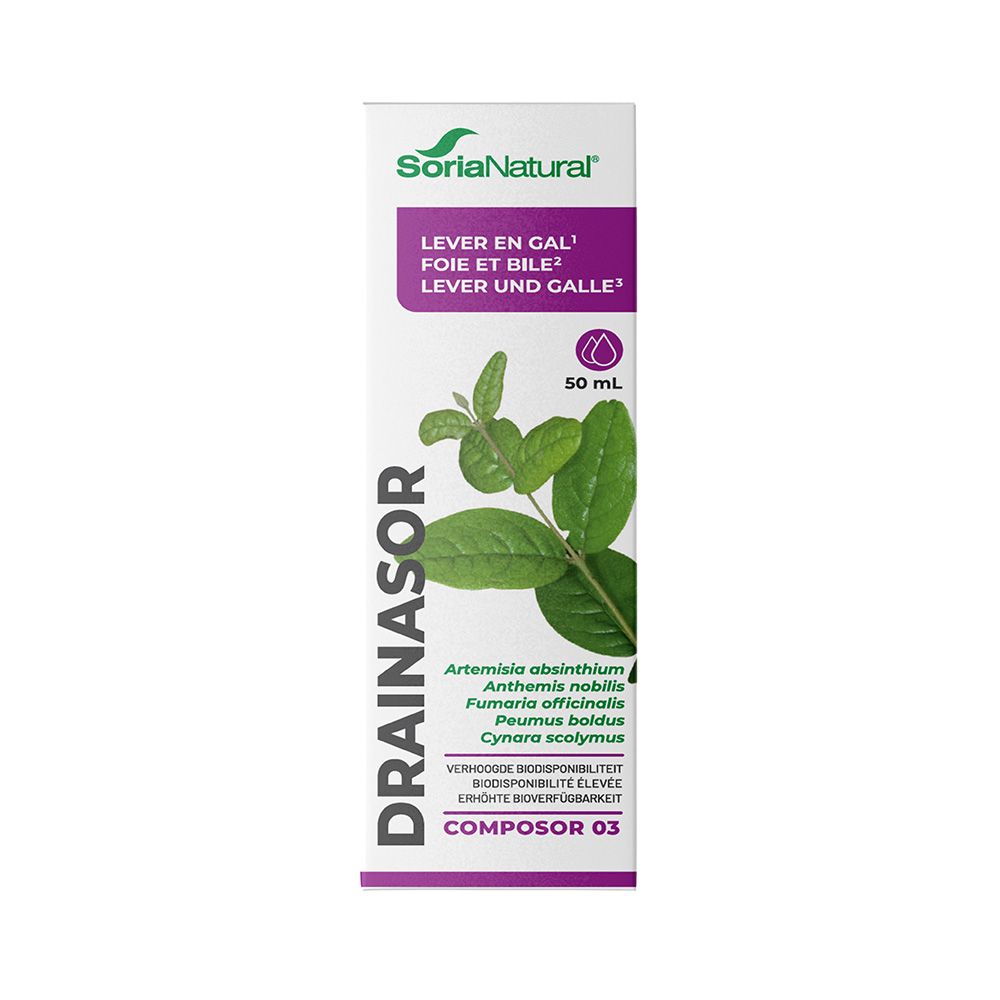 Soria Natural Composor 3 drainasor XXI 50 ml