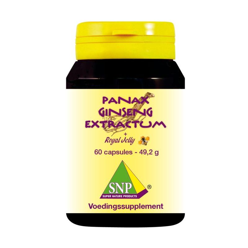SNP Panax ginseng extra & royal jelly 60 capsules