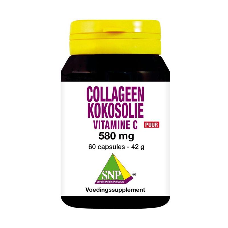 SNP Collageen kokosolie vitamine C puur 60 capsules