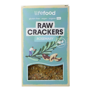Lifefood Life crackers rozemarijn raw biologisch 90 gram