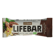 Lifefood Lifebar inchoco raw chocolade vanille 40 gram