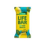 Lifefood Lifebar oatsnack lemon zacht biologisch 40 gram