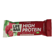 Lifefood Lifebar proteine framboos biologisch 40 gram