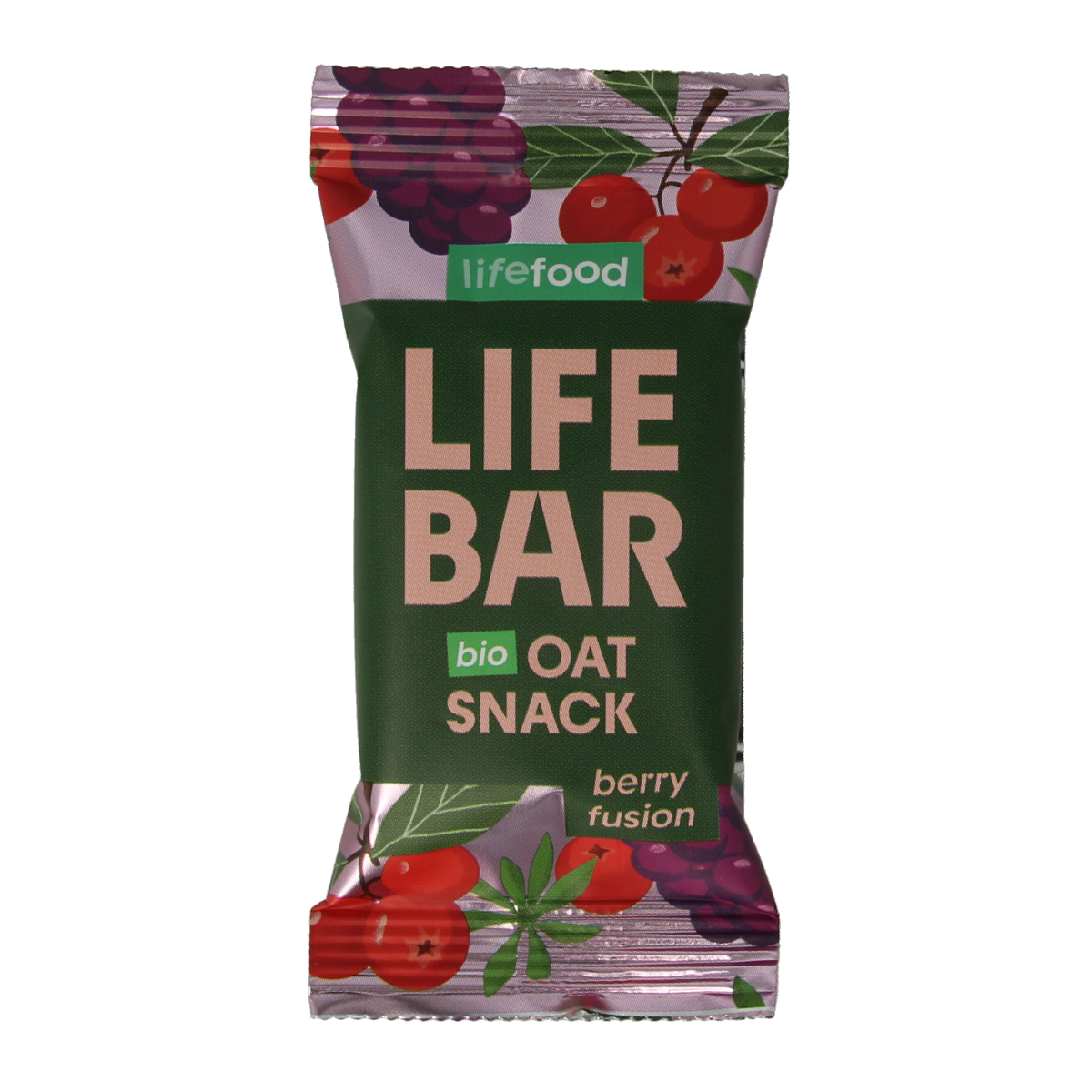 Lifefood Lifebar oatsnack berry fusion biologisch 40 gram