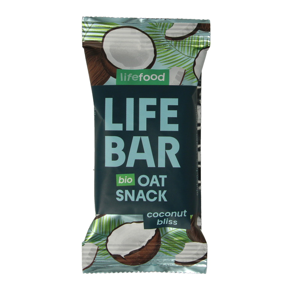 Lifefood Lifebar oatsnack kokos bliss biologisch 40 gram