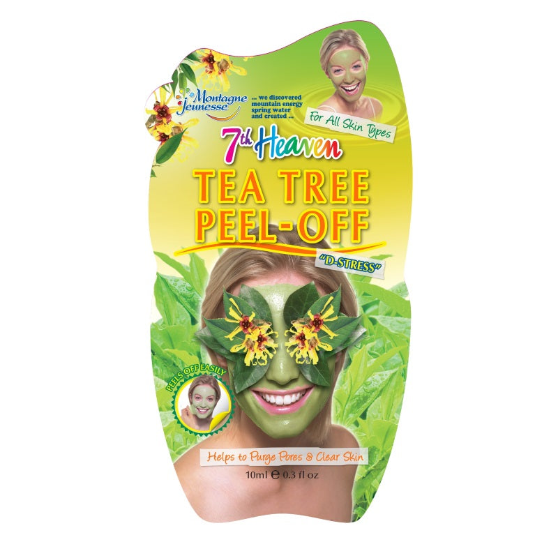 Montagne 7th Heaven gezichtsmasker tea tree peel-off 10 ml