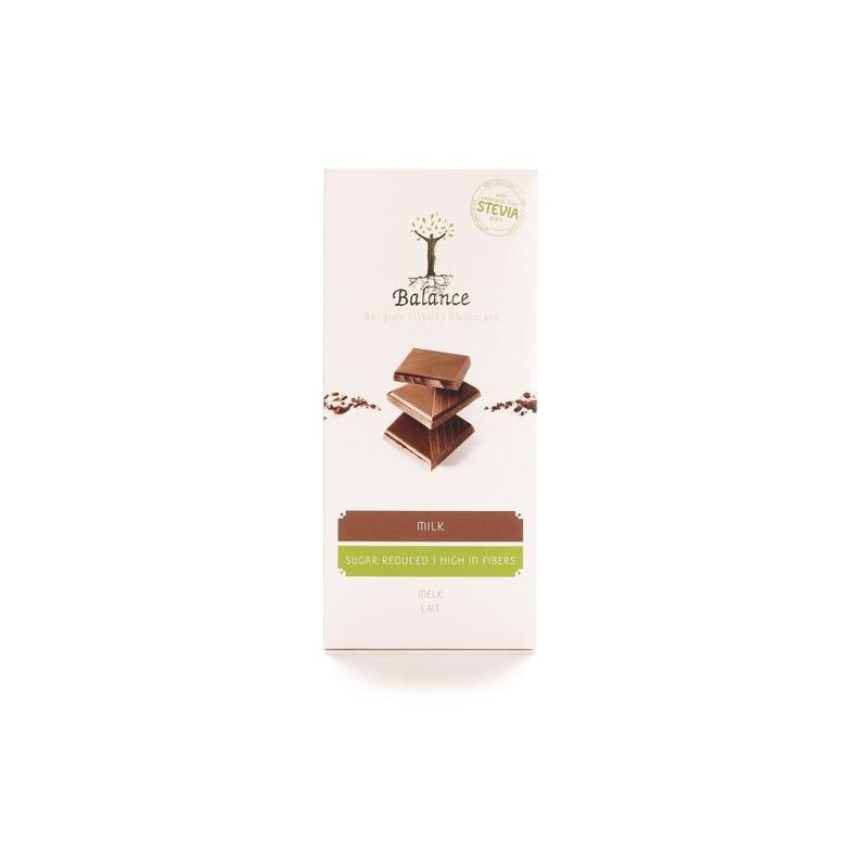 Balance Choco stevia tabletten luxury melk 85 gram