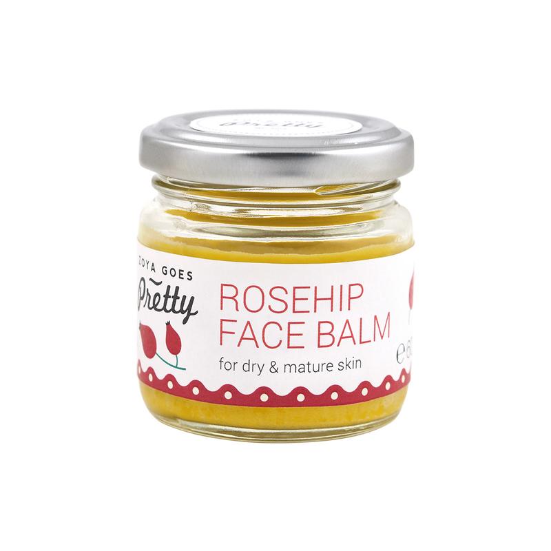 Zoya Goes Pretty Face balm rosehip glazen potje 60 gram