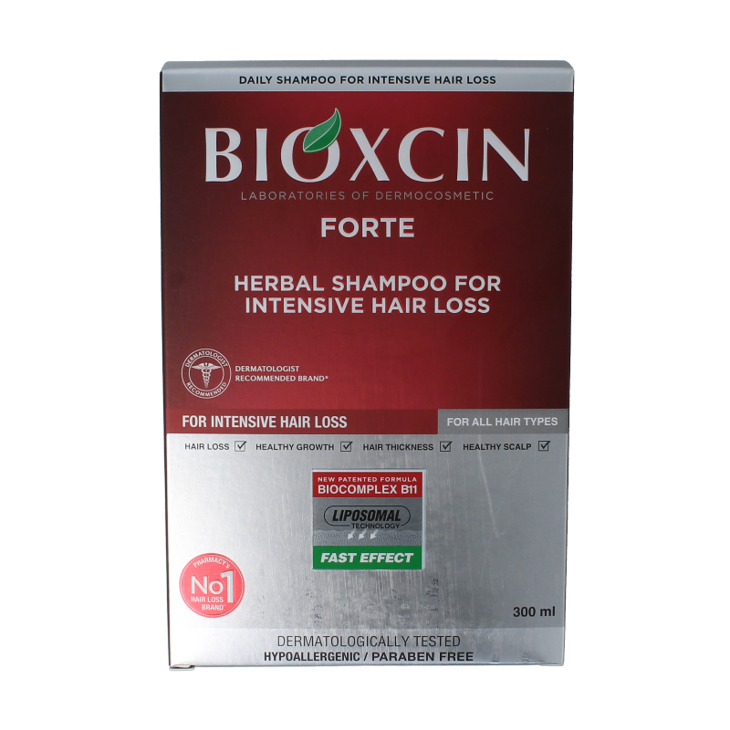Bioxcin Forte shampoo anti haaruitval 300 ml