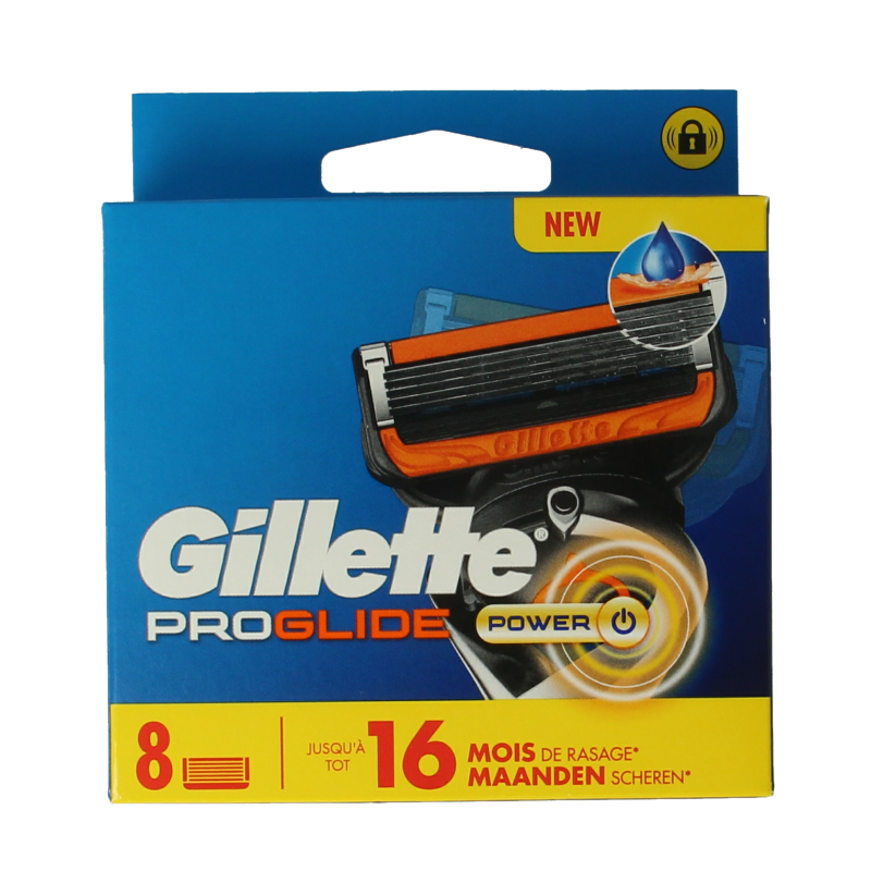 Gillette Proglide power blades 8 stuks