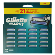 Gillette Mach3 blades 20 stuks