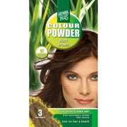 Henna Plus Colour powder 57 dark brown 100 gram