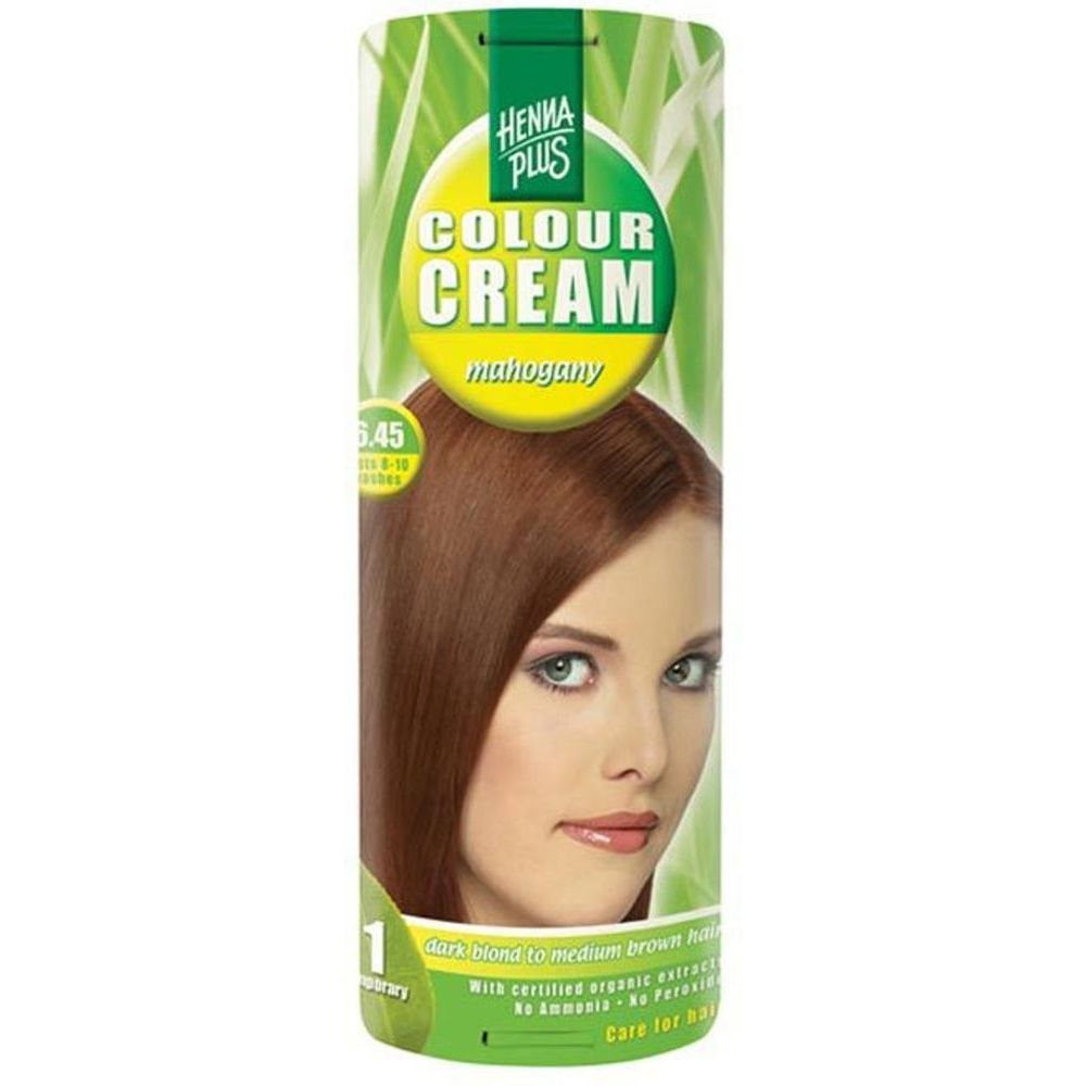 Henna Plus Colour cream 6.45 mahogany 60 ml