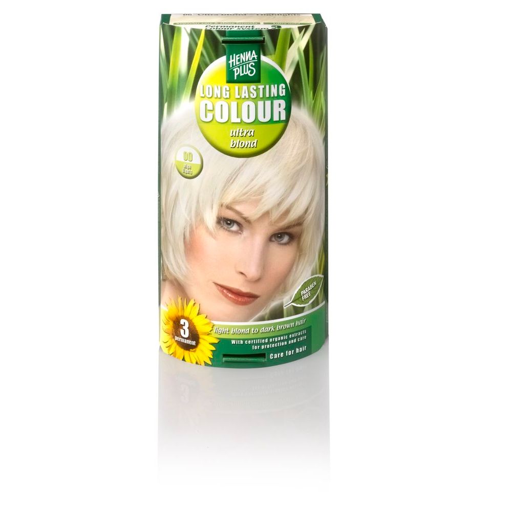 Henna Plus Long lasting colour 00 blonde coupe soleil 140 ml