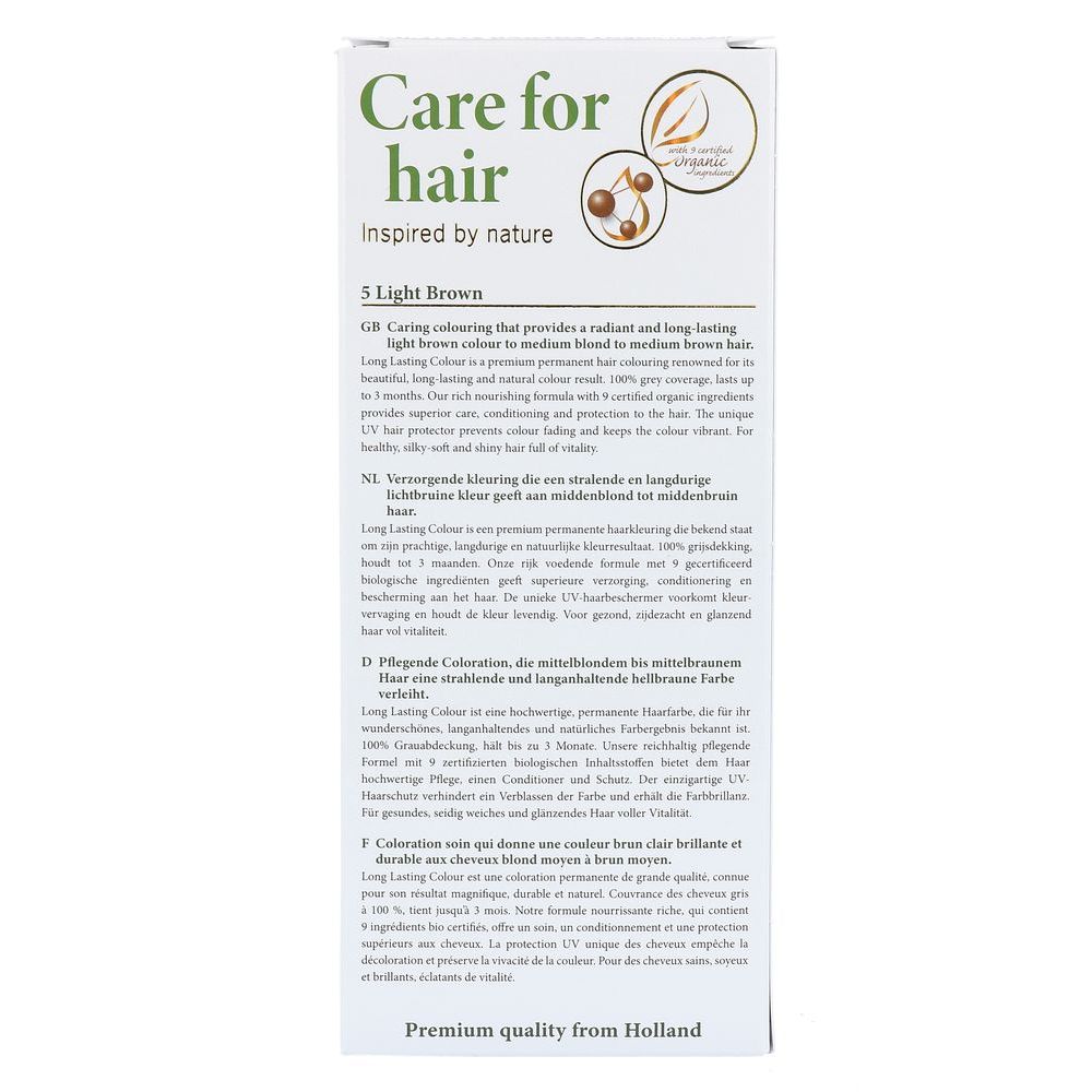 Henna Plus Long lasting colour 5 light brown 100 ml